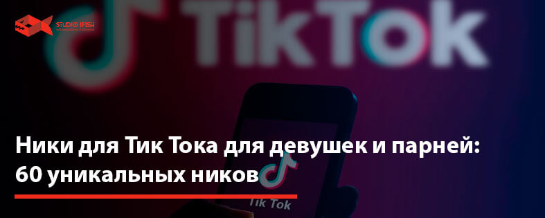 Ники для Тик Тока для девушек и парней: 60 уникальных ников